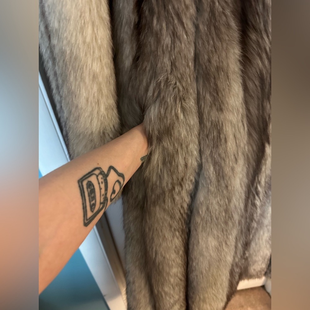 Vintage Women’s Saga Fox Mink Fur Full Length coat - Picture 4 of 13